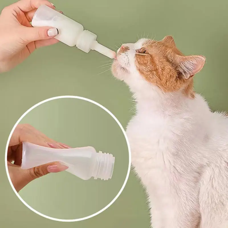 Máy Cho Thú Cưng Cho Sữa Cho Thú Cưng, Bình Cho Thú Cưng 60ml, Núm Vú Mềm, Bình Cho Thú Cưng Cho Ăn, Với Cân, Bộ Dụng Cụ Cho Thú Cưng, Tương Thích Với J7N4 4