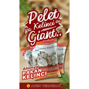 Pelet kelinci Giant feed 20kg