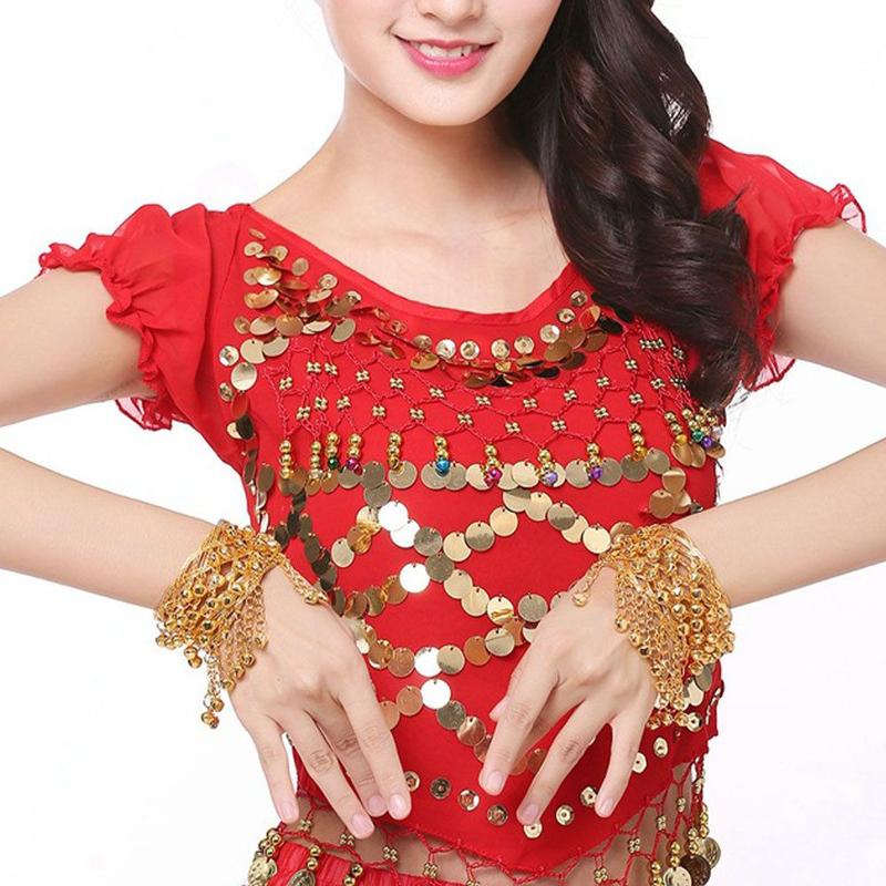 Product Introduction of Vòng Đeo Tay Hình Tròn, Thời Trang, Dành Cho Nữ, Có Chuông Và Tua Rua, Mặt Dây Chuyền Họa Tiết Hình Học, Vòng Đeo Tay Cánh Tay Trên, Dây Chuyền Đeo Cánh Tay 12