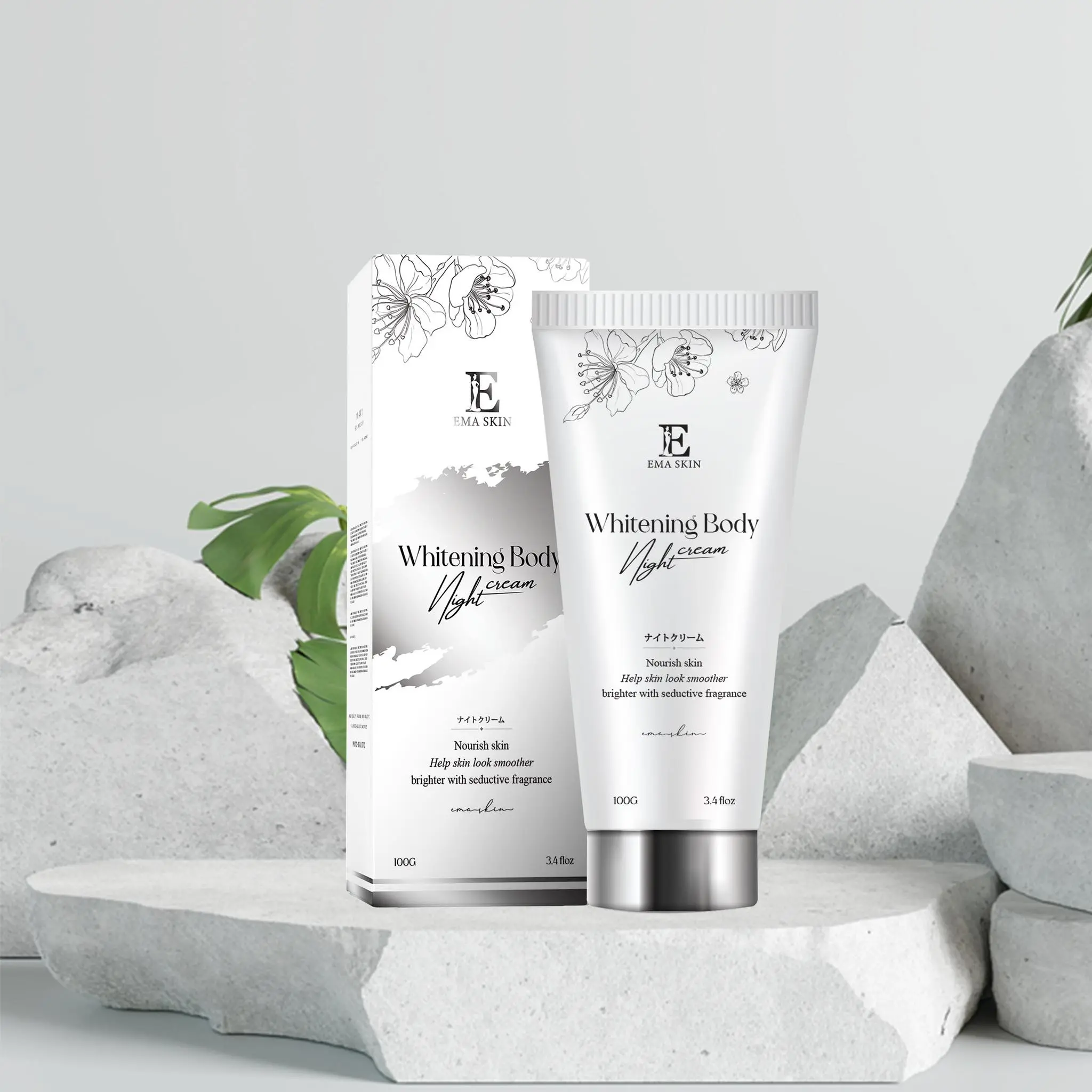 Kem dưỡng trắng body đêm Ema Skin
