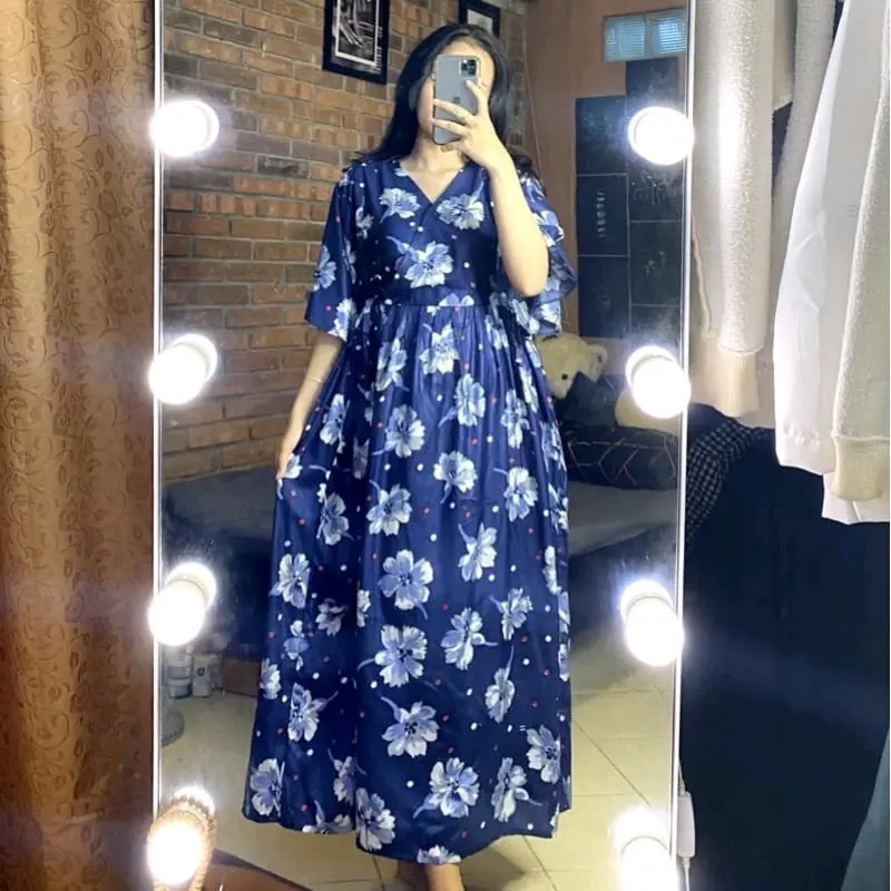 Daster Kimono Panjang Busui Friendly