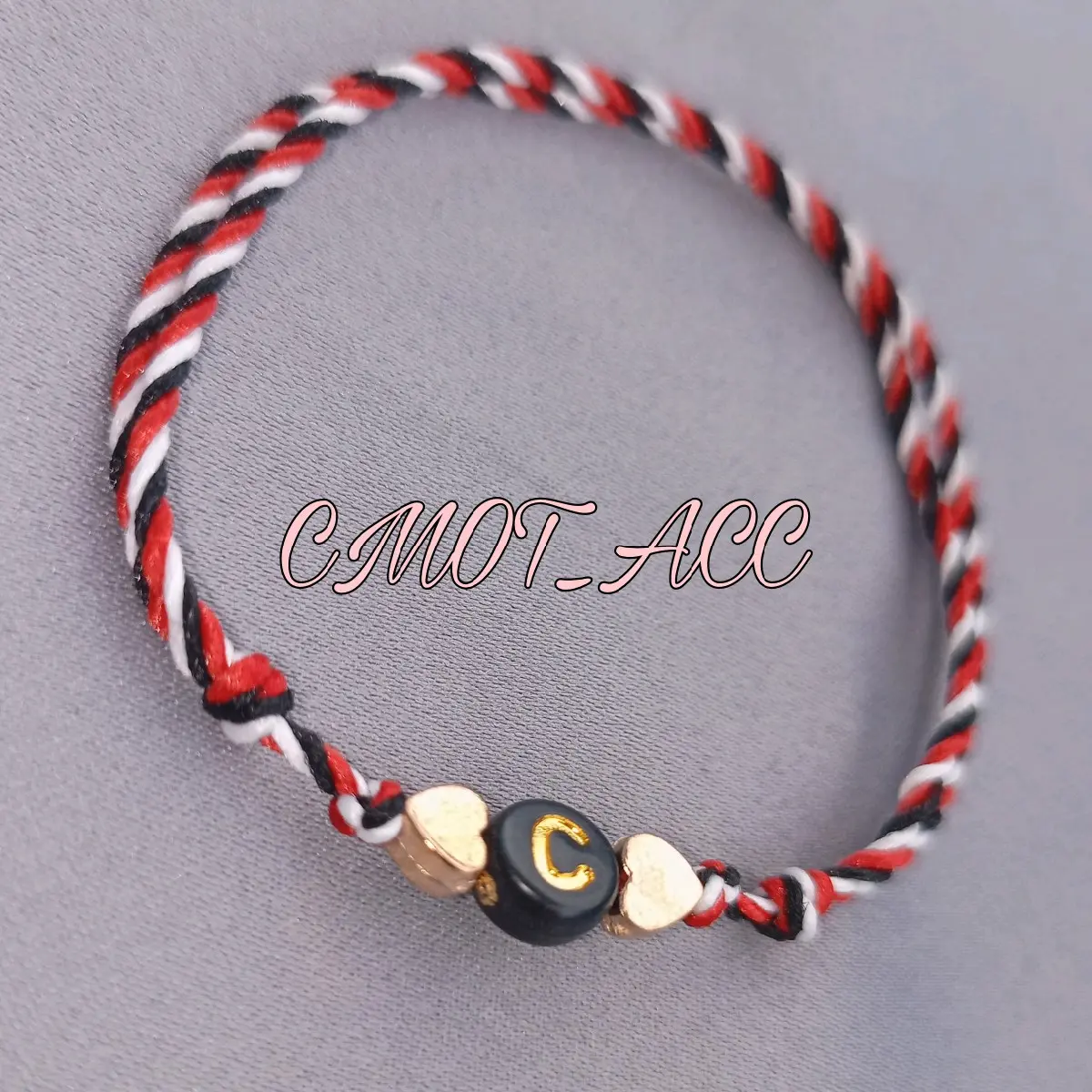 GELANG TRIDATU INISIAL LOVE GOLD
