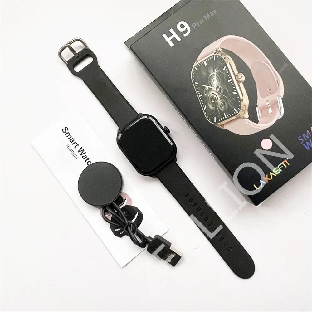 [Smartlife11] Fashion High Quality Smartwatch Square Screen Buckle Silicone Strap with Bluetooth Call Smart Watch Suit Gift