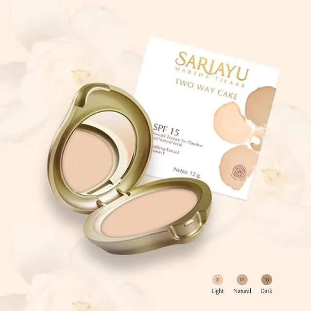 Sariayu Two Way Cake - 12 gr 1