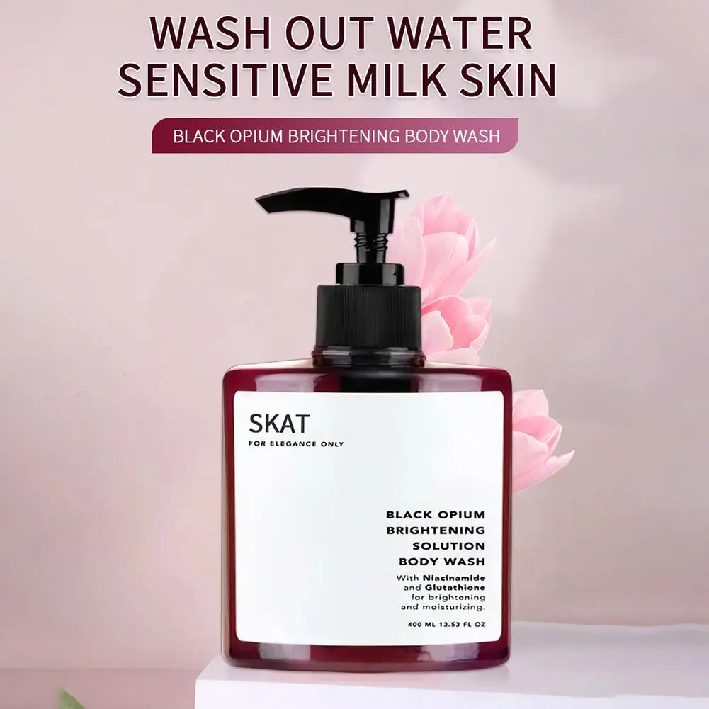 Black Opium Skin Brightening Body Lotion Bath Gel Liquid Soap Refreshing  And Moisturizing Deep Suitable For Dark And Dry Skin 400ml - TikTok Shop  Philippines