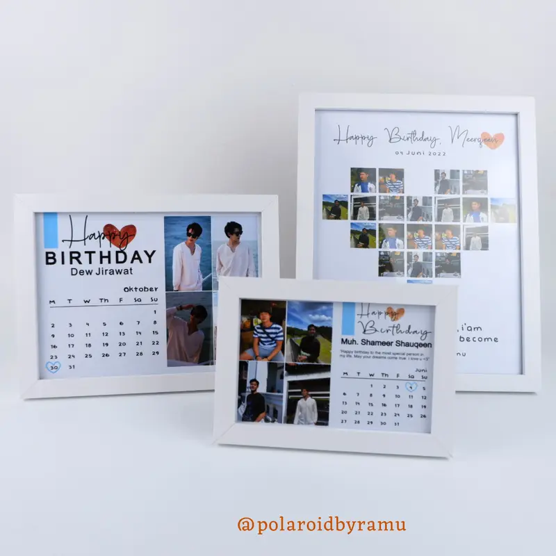 CETAK FOTO PLUS BINGKAI KACA MINIMALIS / BINGKAI / KADO COSTUM ULANG TAHUN / BIRTHDAY / WISUDA / GRADUATION / PERNIKAHAN / WEDDING / ANNIVERSARY / UCAPAN TERIMA KASIH / HAMPERS 5