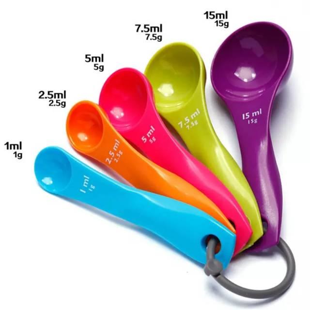 Set Sendok Takar 5In1 Pengukur Serbaguna Dapur Kue Kitchenware Alat Takaran 2