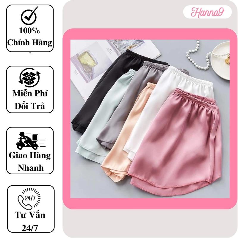 Product Introduction of Quần đùi nữ ngủ cao cấp chất liệu Lụa cao mềm mại thoáng mát 22
