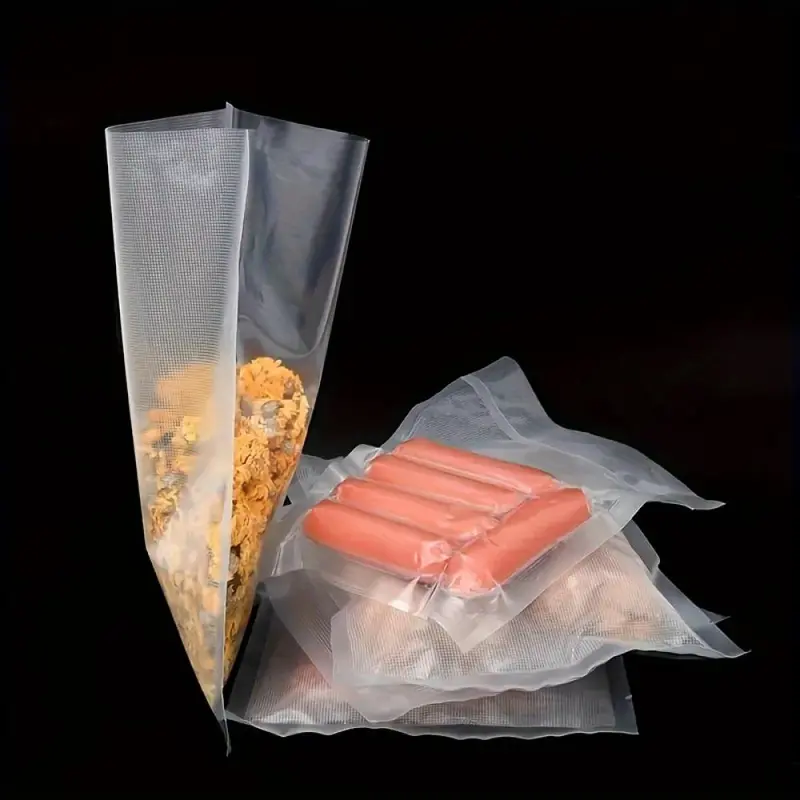 Vacuum Sealer Bag, 100pcs/set Clear Vacuum Storage Bag for Vacuum Sealing Machine, Food Storage Bag for Vacuum Sealer, Kitchen Accessories for Home Use 8