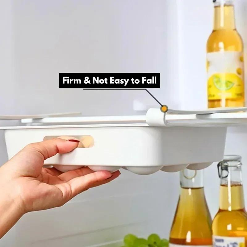 Khay Sắp Xếp Ngăn Kéo Trứng Tủ Lạnh, Hộp Đựng Trứng Tủ Lạnh, Thùng Đựng Trứng, Đồ Dùng Nhà Bếp Gia Đình, 1 Cái 2