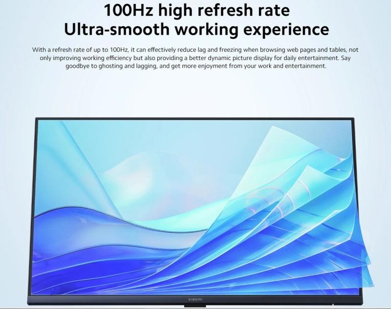 Xiaomi Mi Monitor 27" A27i IPS 100Hz FHD HDMI 6Ms 1080p Garansi Resmi 1
