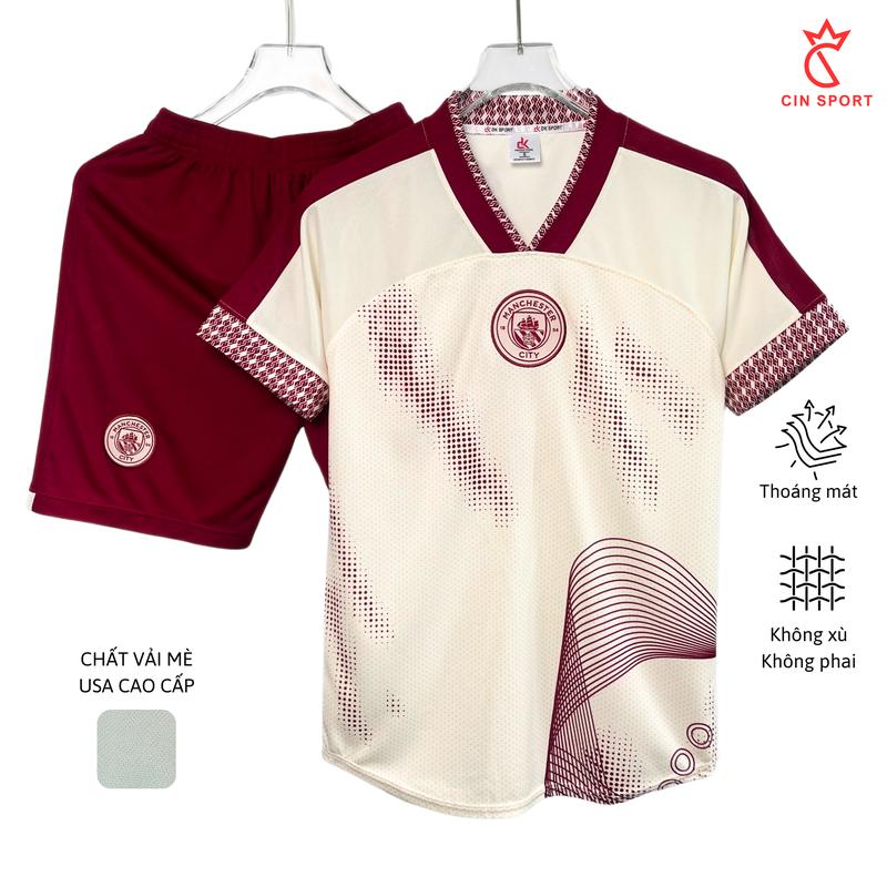 TOP QUẦN ÁO BÓNG ĐÁ MC KEM CHẤT VẢI THUN MÈ COOL USA CAO CẤP, KHÔNG XÙ, KHÔNG PHAI, THOÁNG HÚT MỒ HÔI. ÁO ĐÁ BANH MAN CITY Sport Trang Phục áo man city 2025