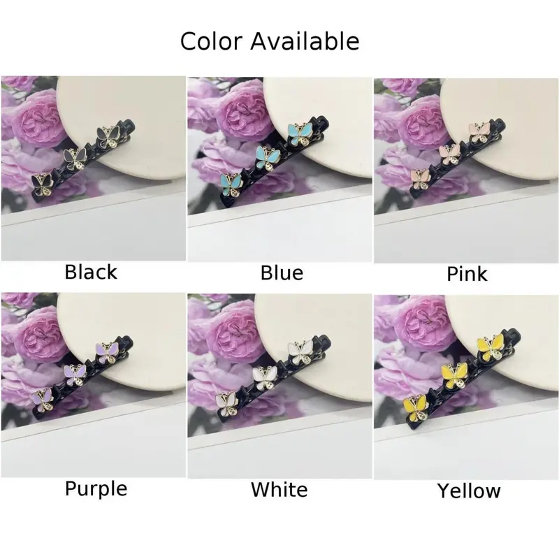 Product Introduction of Kẹp Tóc Pha Lê Lấp Lánh, Phụ Kiện Tóc Bện, Kẹp, 1 Cái, JYSM 0