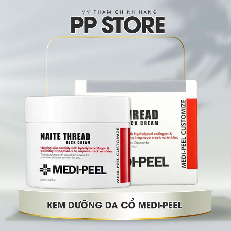 Kem dưỡng da cổ Medi-Peel Naite Thread Neck Cream 100ml - skincare chăm sóc da dưỡng sáng da cổ