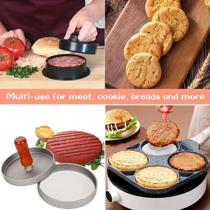 Round Baking Paper (100pcs), Non-stick Oil-proof Baking Paper, Heat Resistant Barbecue Paper for Oven, Grill, Baking Utensils, Kitchen 5