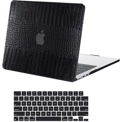 Custodia Rigida MOSISO Per MacBook Pro 13" M2/M1 - Ultra Thin Trasparente Blu Notte - Foto 6