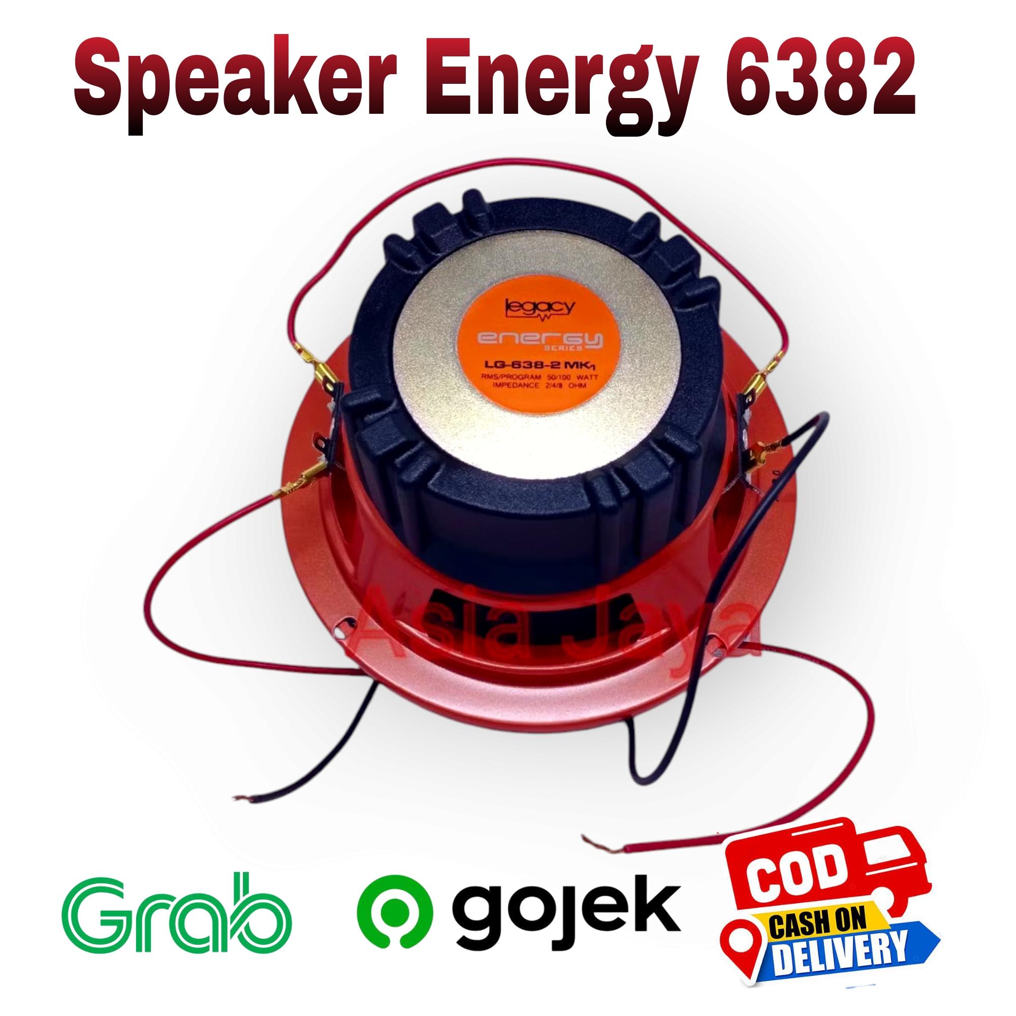 Paket Combo Subwoofer Mobil 6 Inch Legacy Energy LG 6382 + Box Speaker 6 Inch + Tutup Speaker Ram 6