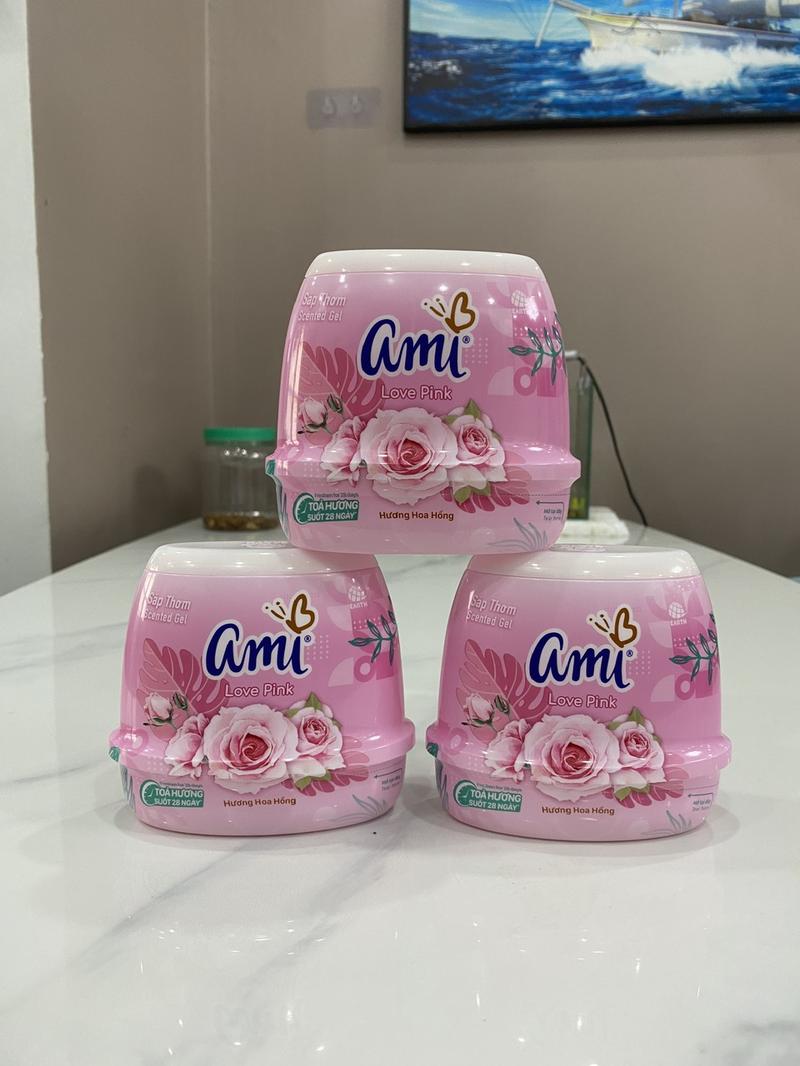 Product Introduction of Conbo 3 Sáp thơm Ami - Giải pháp cho không gian luôn Thơm mát - Khử mùi hiệu quả - Toả hương bền lâu Dầu thơm phòng x it sap thomkhumui 3