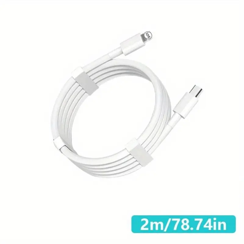 PD 20W Fast Charging Data Cable, USB C Fast Charger Cable, Portable Charging Cord for iPhone iPad 1
