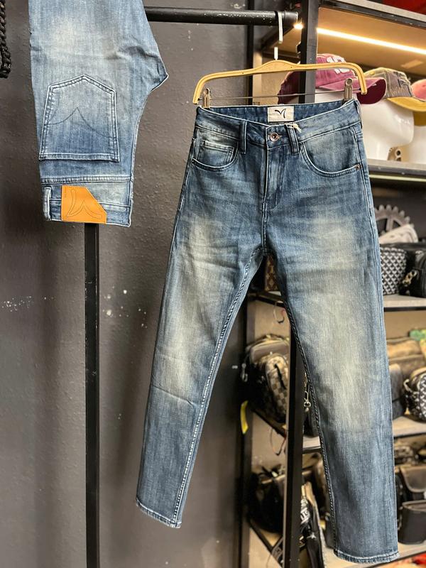[3 Mẫu][Jean Denim Guangzhou 0356-0351-0360] Quần Jean Nam Dài Màu Xanh Bạc & 2 Mẫu Quần Jean Mac Xéo Xanh Mac Vàng - Xanh Bạc Mac Trắng Chất Denim Mỏng Nhẹ	 J3811-J3808-J3810 K3 STORE