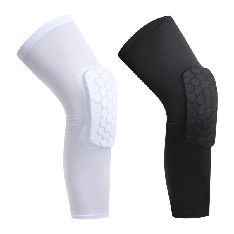 Product Introduction of 1PC Sports Knee Pads Compression Brace Volleyball Basketball Knee Pad For Gym Training Knee Support Protector Soccer Shin Guards 25