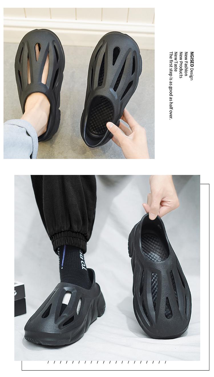 Product Introduction of JINTOHO Fashion Summer Men Beach Shoes Outdoor Breathable Waterproof Men Sandals 24