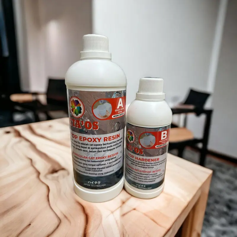 paket cat epoxy resin dan hardener betaos 4