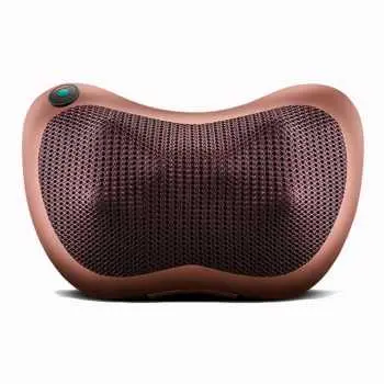 Bantal Pijat Rumah Dan Mobil / BANTAL MASSAGE ELEKTRIK  Punggung Portable 8 Bola Terdapat Pemanas Inframerah Didalamnya Multifungsi Garansi Pabrik Getar Leher Tubuh Pijit 2