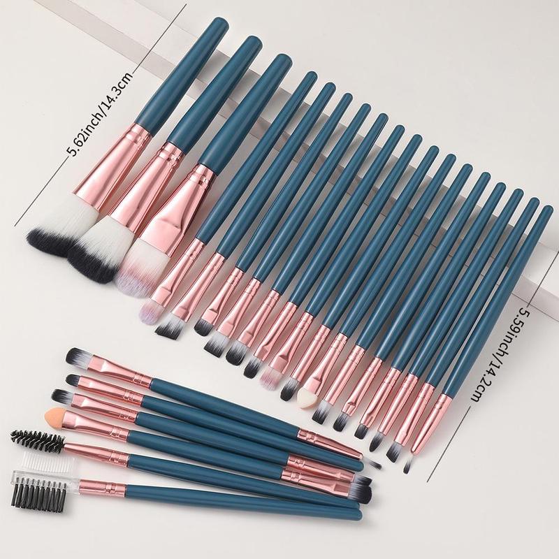 Makeup Brush Set, Versatile Soft Makeup Brushes for Foundation, Powder, Concealers, Eye Shadows, Blush, Lip Balm, Cosmetic Brushes for Home & Travel 4