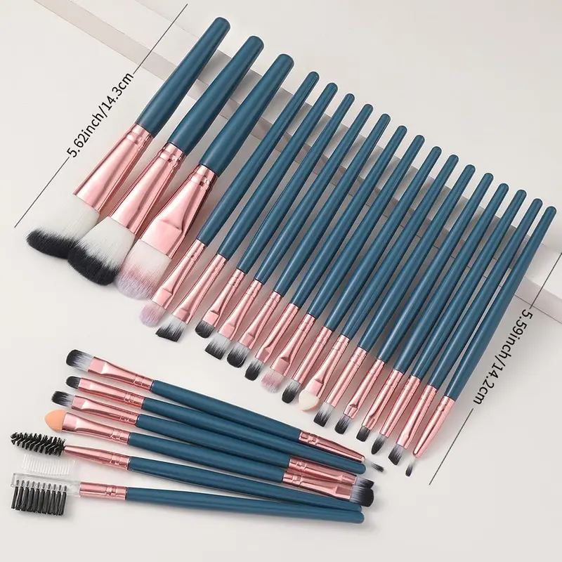 Makeup Brush Set, Versatile Soft Makeup Brushes for Foundation, Powder, Concealers, Eye Shadows, Blush, Lip Balm, Cosmetic Brushes for Home & Travel 4