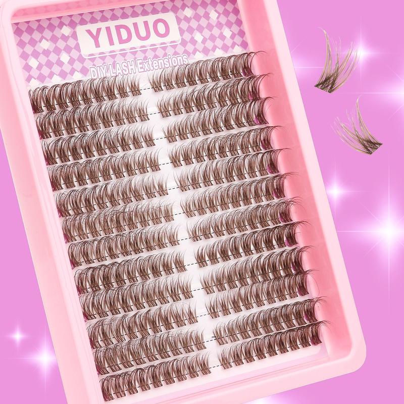 Product Introduction of Cross Curl Fake Eyelashes for Natural Look Eyelash Extensions, 216pcs/box Individual False Eyelashes, False Eyelashes for Women Eye Makeup Enhancement 3