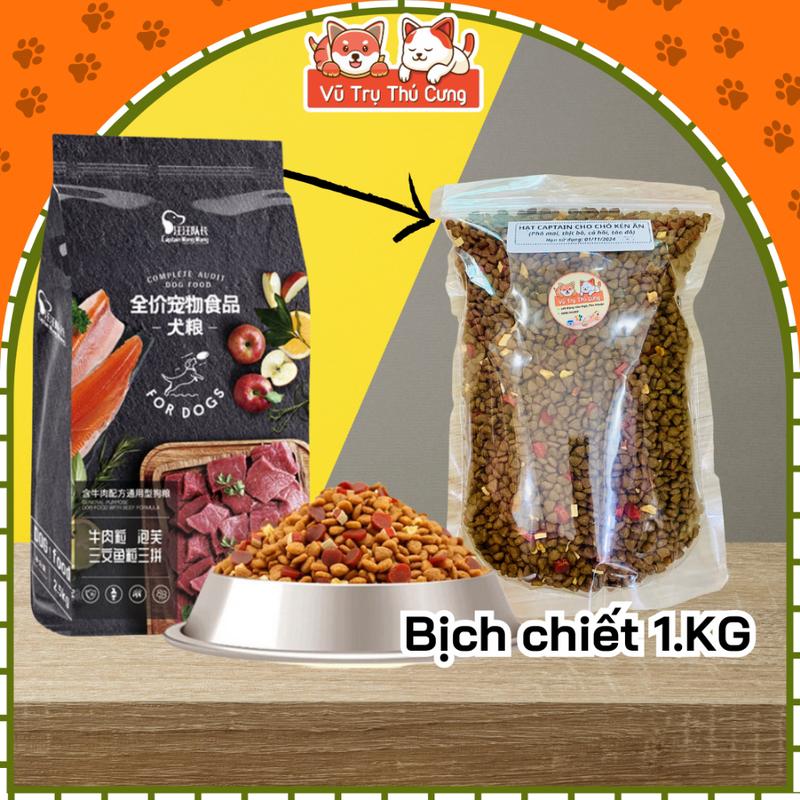  Thức Ăn Hạt Captain Cho Chó Kén Ăn Mọi Độ Tuổi 