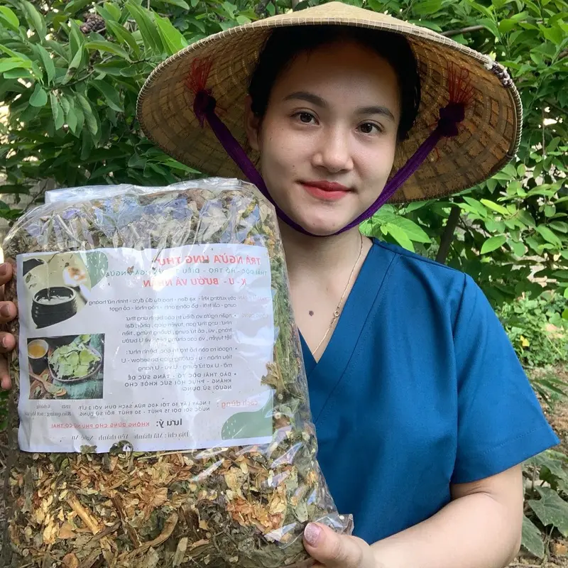 Trà lá hỗ trợ tieu u,nhân,hạch - ngừa K trà 10 vị