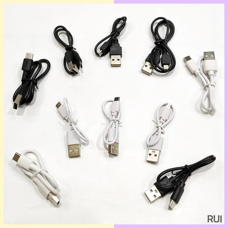 Usb PB Pendek Powerbank Cable Micro Type C Kabel Charger Cassan Casan 1