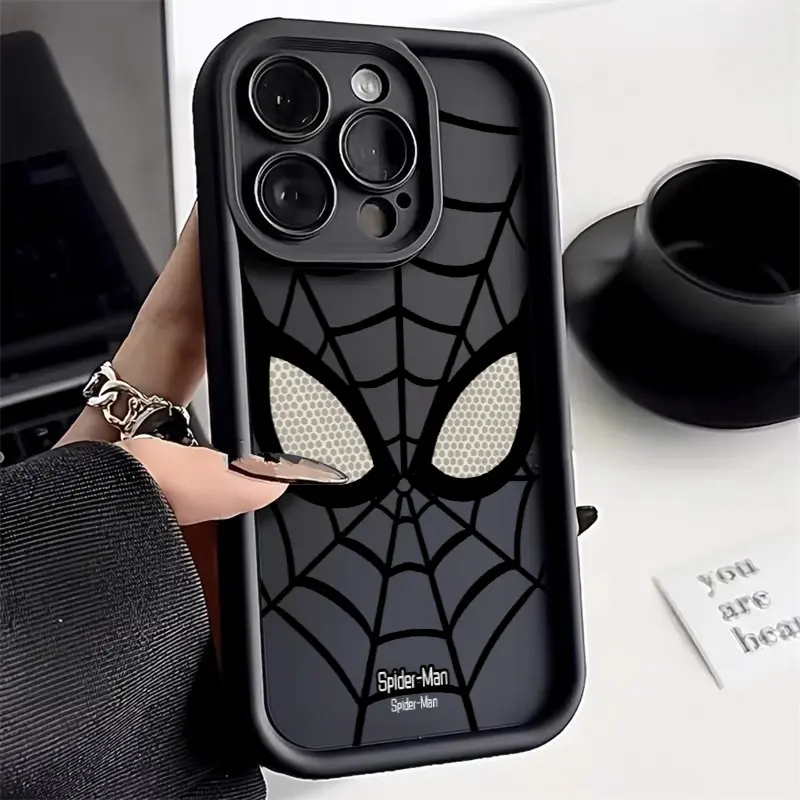 Ốp Điện Thoại Di Động Người Nhện Cho Iphone Iphone14promax Nhám 13 / 12 / 11 Ốp Mềm Silicon Xs / Xr Phụ Kiện ốp  capybara lông 0