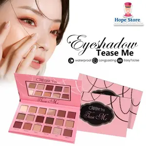 FISSTRAINS - Beauty Tease Me Eyeshadow Warna Lengkap 1 Set 18 Warna Waterproof Tahan Lama