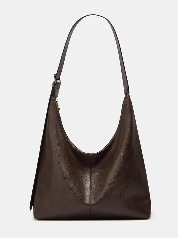MKF Collection Hobo Bag & Wristlet Wallet – Vegan Leather Shoulder Purse With Adjustable Strap