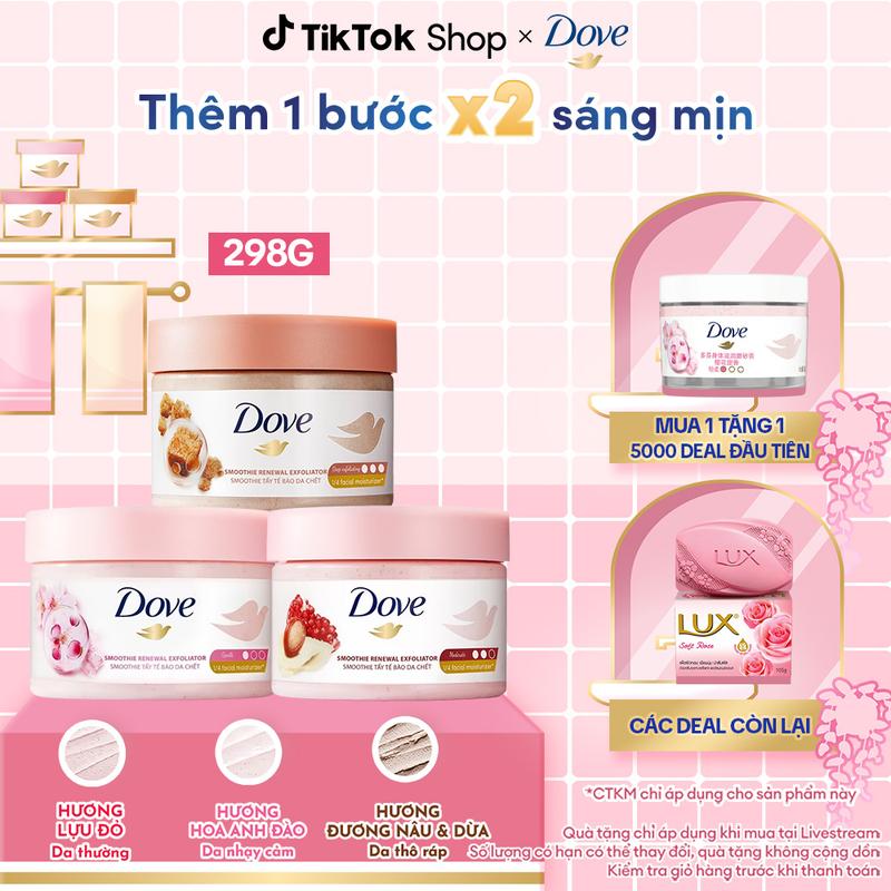 Smoothie Tẩy Da Chết Hỗ Trợ Làm Sạch & Dưỡng Da Body Dove 298G [1]