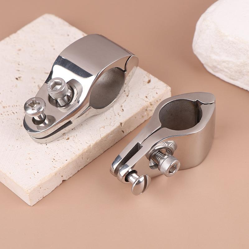 Tay áo bằng thép không gỉ, được đánh bóng gương, được làm bằng thép không gỉ 316, tay áo thân mở, thích hợp cho phần cứng mái hiên du thuyền và hàng hải 1