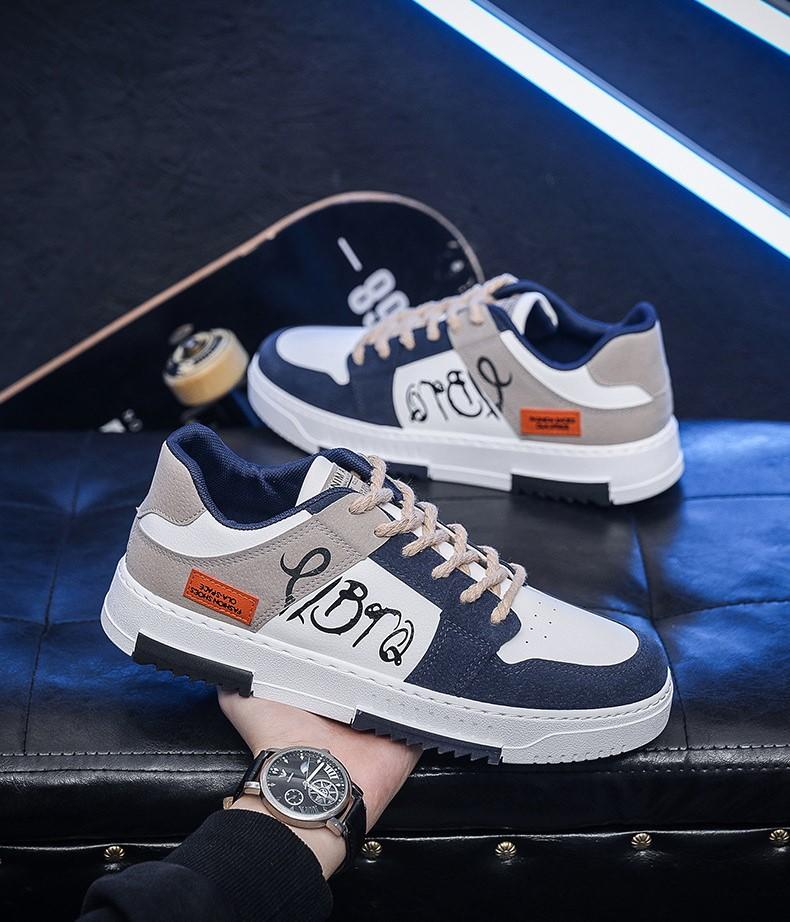 Product Introduction of Giày thể thao sneaker nam ONEZ hot trend 2024 , đế cao su non 5cm êm chân , tôn dáng - A2 giay nam 3