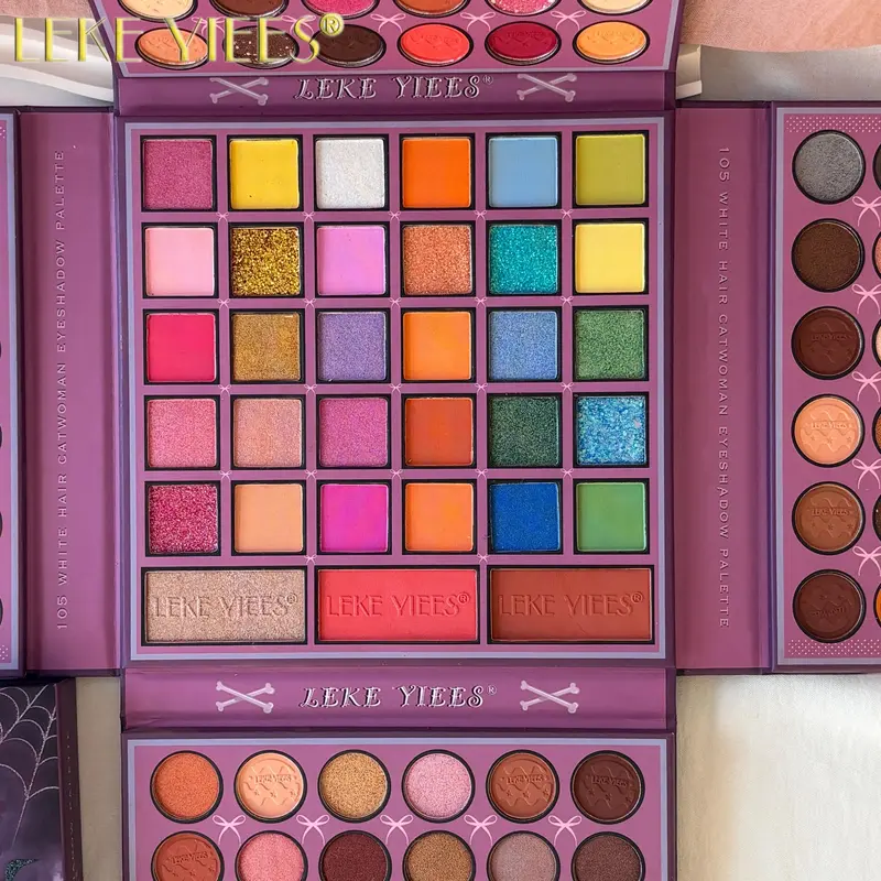 105 Color Eyeshadow Palettes, Long Lasting Shimmering & Matte Eye Shadow Makeup Palette, High Pigmented Eyeshadow Powder 5