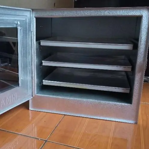 oven bima / oven kompor 3 susun plus 3 loyang persegi murah