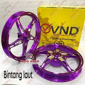 VELG RECING V ND BINTANG LAUT MIO KARBU/MIO SOUL /MIO SMILE UK 160/185-14 UNGGU