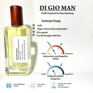 [Bonus 10ml di LIVE] DI GIO MAN Dari Inspired Parfum Bandung