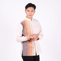 Gambar Baju Koko BHS Masterpiece Motif Umar Light Brown - L dari SarungBHS Kab. Gresik 4 Tokopedia