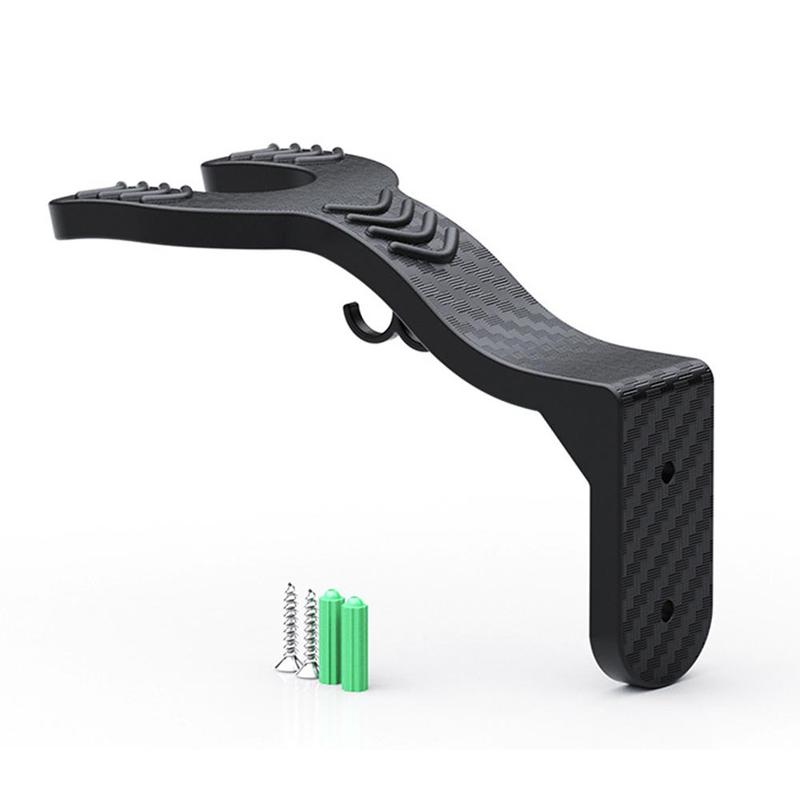Product Introduction of Electric Vehicle Helmet Rack Wall Mounted Helmet Free Hat Motorcycle Helmet Storage Hook Rack J4V4 37