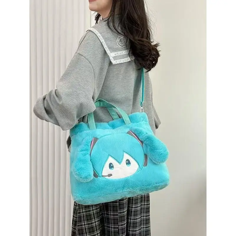 (COD) Tas Hatsune  tas Selempang Wanita Anak anak Fashion Motif Kartun Tas Boneka Tas Tangan Tas ransel SUPERMALL88 Bag 1