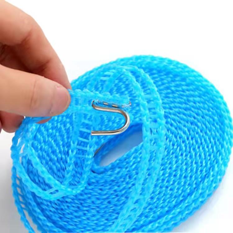 Product Introduction of Wind and Skid Clothesline, Bold Color Bag Fence Clothesline, Quilt Airing Rope, Clothesline, Outdoor Travel Clothesline 5