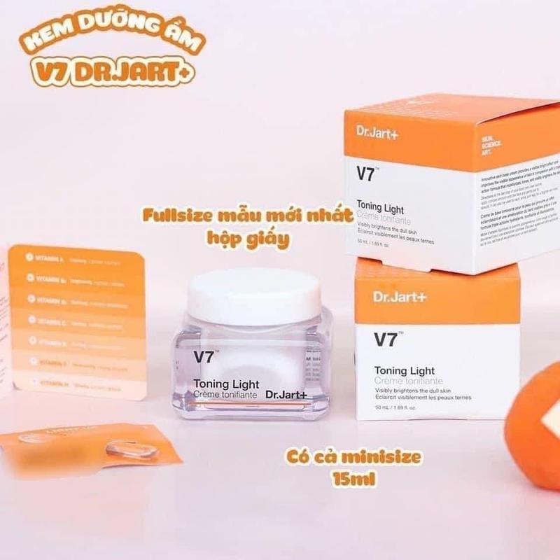 Mẫu mới- Kem dưỡng sáng da V7 Toning Light Hàn Quốc