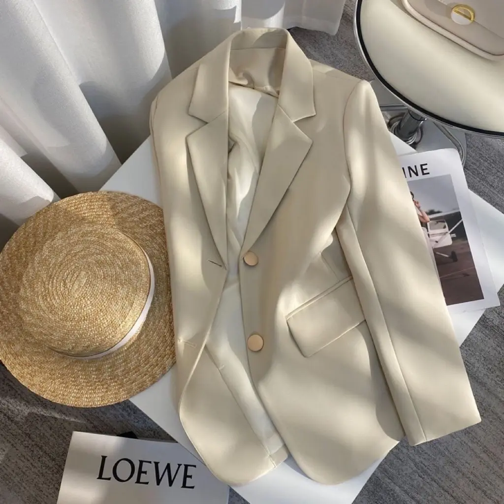 Áo vest blazer nữ dáng suông trẻ trung và năng động (A1) Jacket Women
